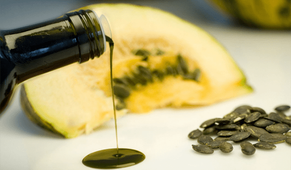Pumpkin oil has a beneficial effect on a man's prostate gland