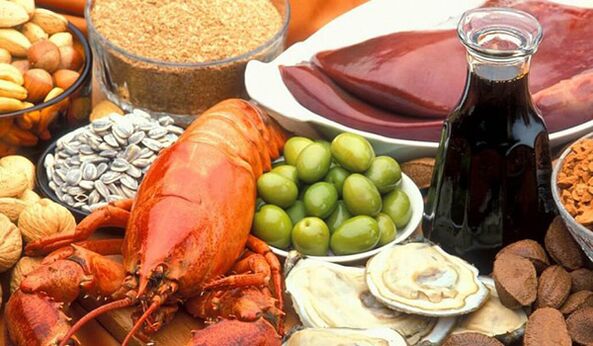 Seafood and nuts in male diet for effective penis enlargement